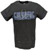 Bill Goldberg Blaues Logo Unisex Schwarz T-Shirt WCW