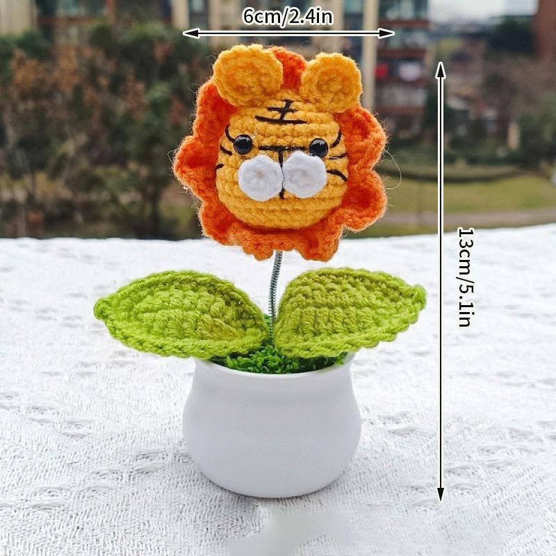 Ručně pletený vánoční stromek Hotové háčkované ozdoby Kreativní vánoční dárek pro ženy Vánoční dekorace navidad Potřeby