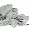 1:72 Kreatywna Seria Wojskowa YF-23 Klocki Budowlane Jednomiejscowy Dwusilnikowy PAV-1 Samolot Stealth Model Zabawki Dla Chłopców Prezenty na Boże Narodzenie