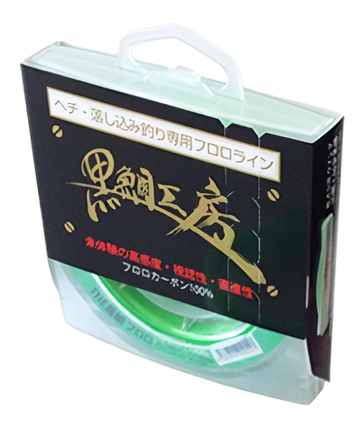 

Kurodai Kobo Hechi Fishing Line THE Kurodai Fluorocarbon GR Hechi Fishing Line Kurodai-shi Drop-in 2.5 (Green) Drop-in