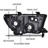 PIT66 Headlight Assembly Fit for 2007-2013 Tundra (W/O Headlight Leveling Model) Fit 2008-2017 Sequoia (12-14 Sequoia WITHOUT Headlight Washer Only)