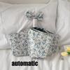 Broken Flower Fully Automatic Sun Umbrella UV Resistant Women's Folding Dual-purpose Sun Umbrella For Both Rain and Sunshine