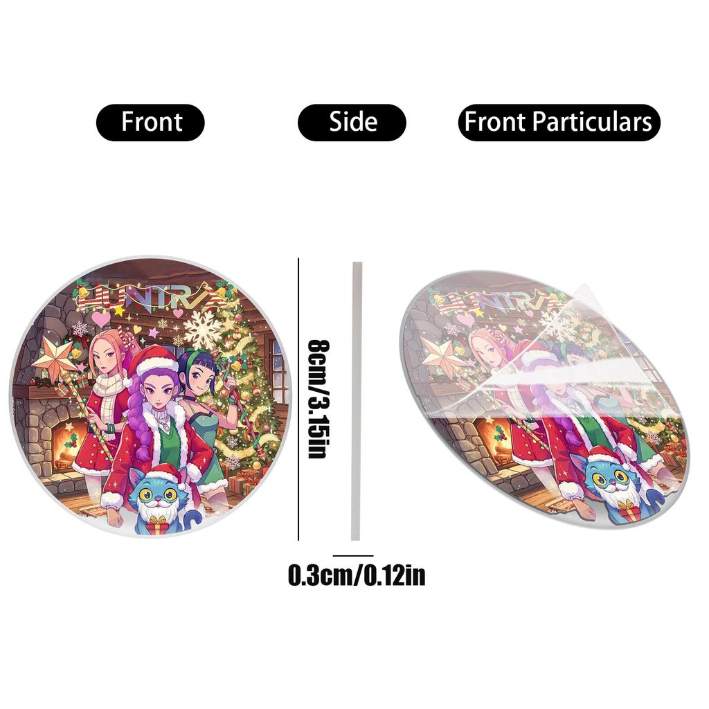 Christmas Pendant, Pendant With Anime Elements, A Gift For Stargazers