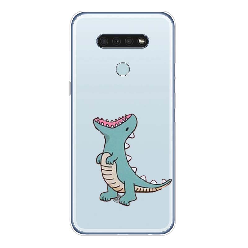 Nette Dinosaurier Für LG K92 K52 K62 K22 K71 K61 K51S K41S G8 G8S G8X V35 V50 V40 V50S V60 q60 Telefon Fall