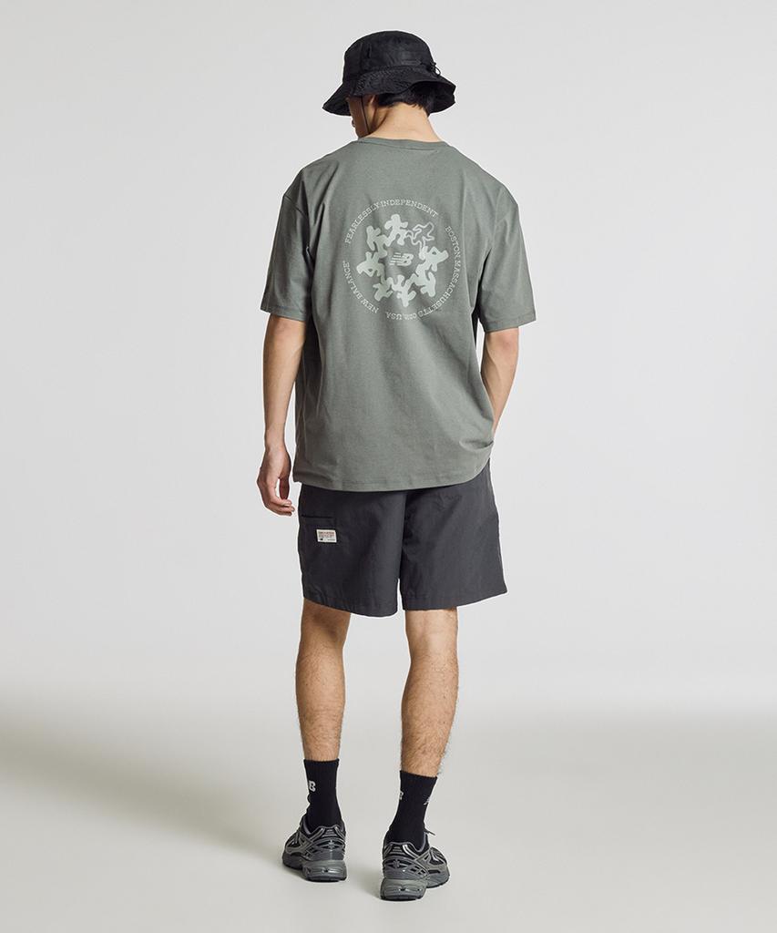 Nyuballanseu Nbneg25413 / Uni Rc Frozen Run & Nova Short Sleeve T-Shirt (Khaki)