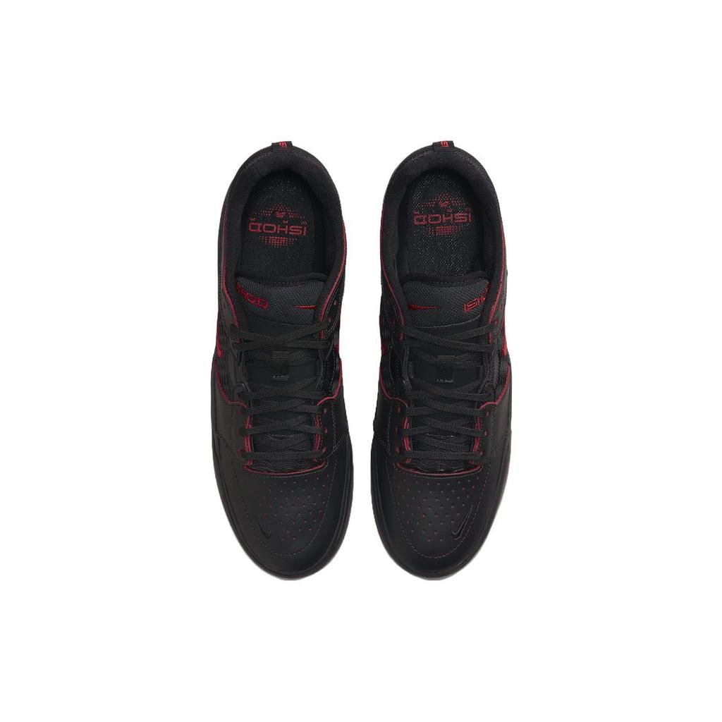 Nike Ishod Wair Premium SB Bred Unisexové tenisky Černá Univerzitní červená DV5473-001