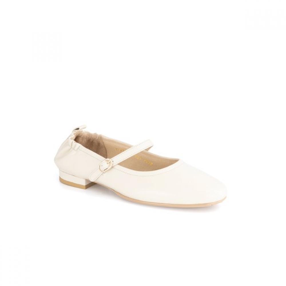 Kumkang Women S Mary Jane Ballet ShoeS Renpuc5779g9 225/Ivory