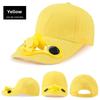 Chapeau Ventilateur Solaire Pour Hommes Femmes Avec Visière Et Casquette d'Été Protection Solaire