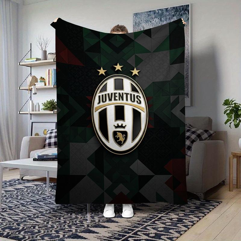 Juventus Football Club Logo Blanket Suitable For All Seasons Blanket Gift Bedroom Air Conditioning Blanket