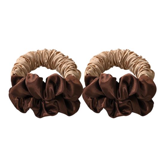 1/2 Pz Bigodino per Capelli Senza Calore Donna Dormire Notte Bigodino Scrunchie Morbido Rullo per Capelli Fascia per Capelli Ricci Capelli Lunghi Medi Strumento per lo Styling