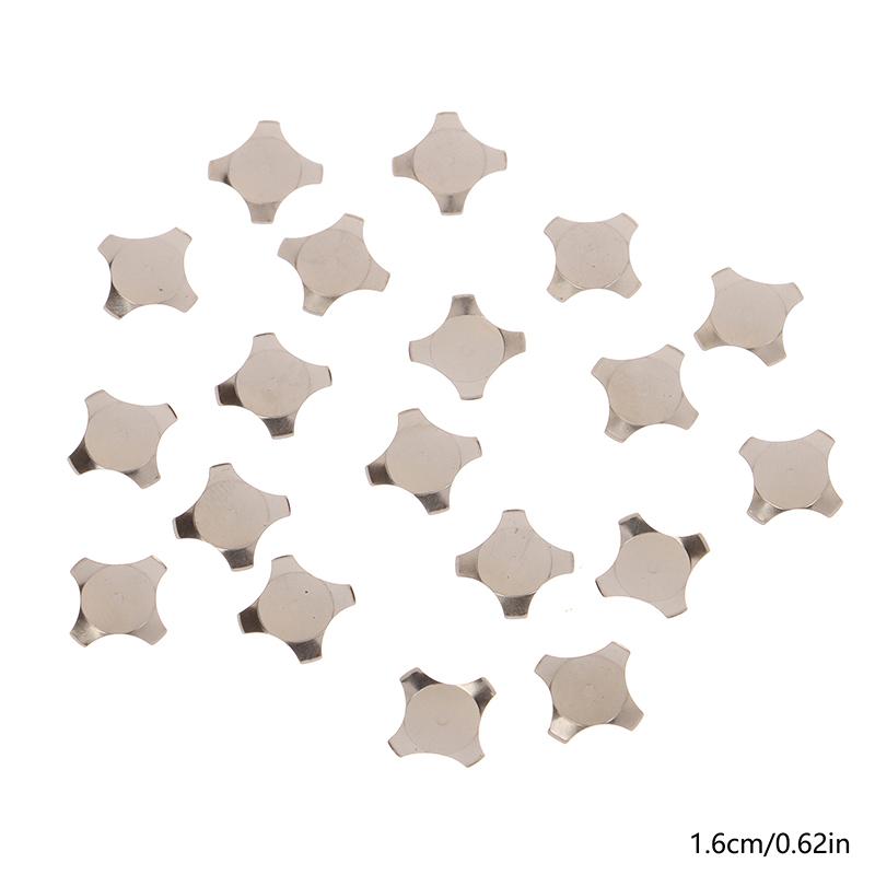 20Pcs 10 With Point Cross Shape Metal Dome Reset Switch 5 6 7 8.4 10 12 14 16 Mm Membrane Switch Spst Momentary On/Off Tactile