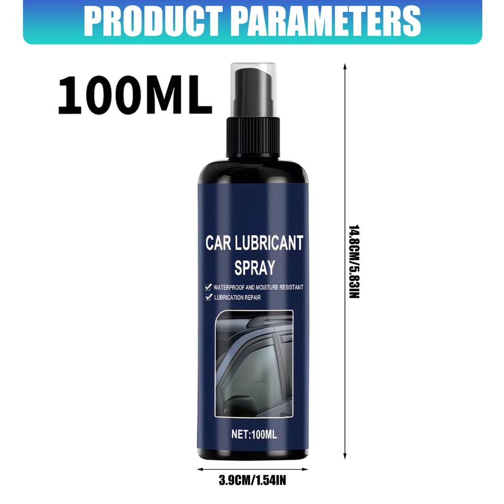 100ml Rubber Strips Seal Softening Agent Car Window Lubricants Sprayer Auto Maintenance Accessories Door Glass Lifting A