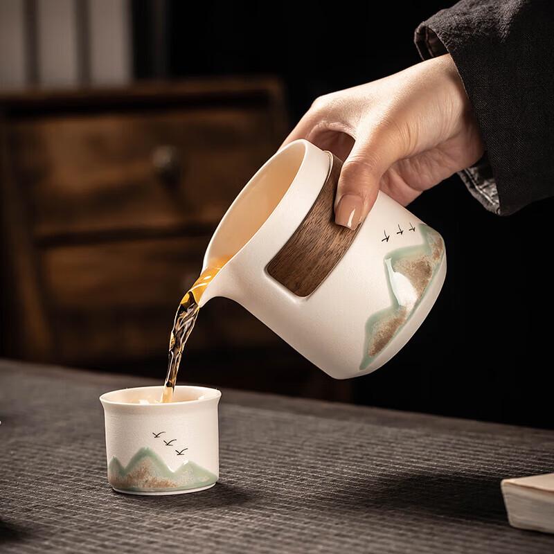 Guo Zi National Trend Ceramic Kung Fu Tea Set