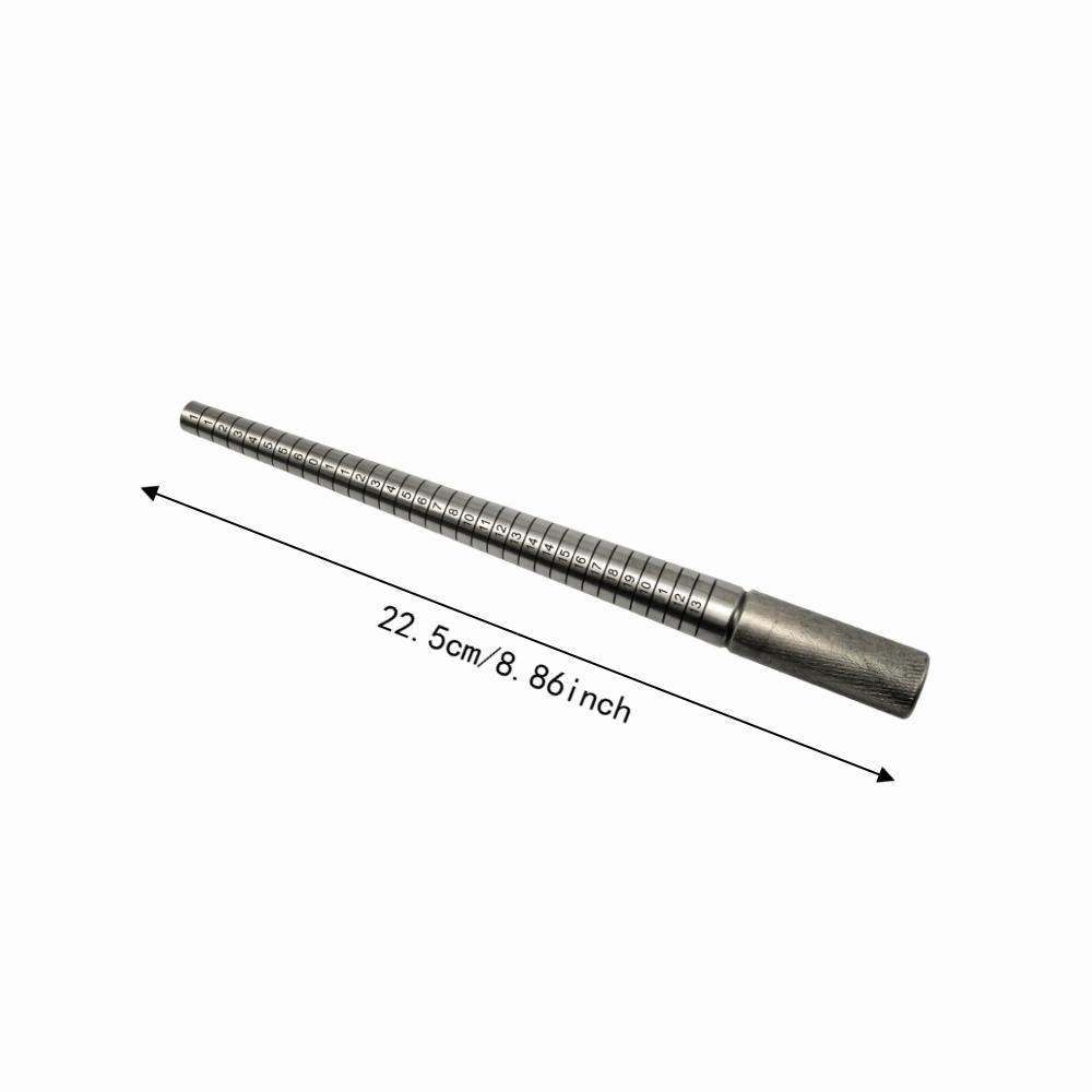 Sliver Ring Measuring Mandrel Jewelry Reshaping Repair Tool  Deformed Metal Ring Reshaping Repair