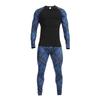 Men's Quick-Dry Summer Sports Set: Elastic T-Shirt & Breathable Vest for Outdoor Fitness and Running