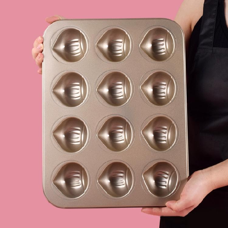 Carbon Steel Baking Cake Pans Non-Stick Oven Dish Bakeware Gift for Baking Lover