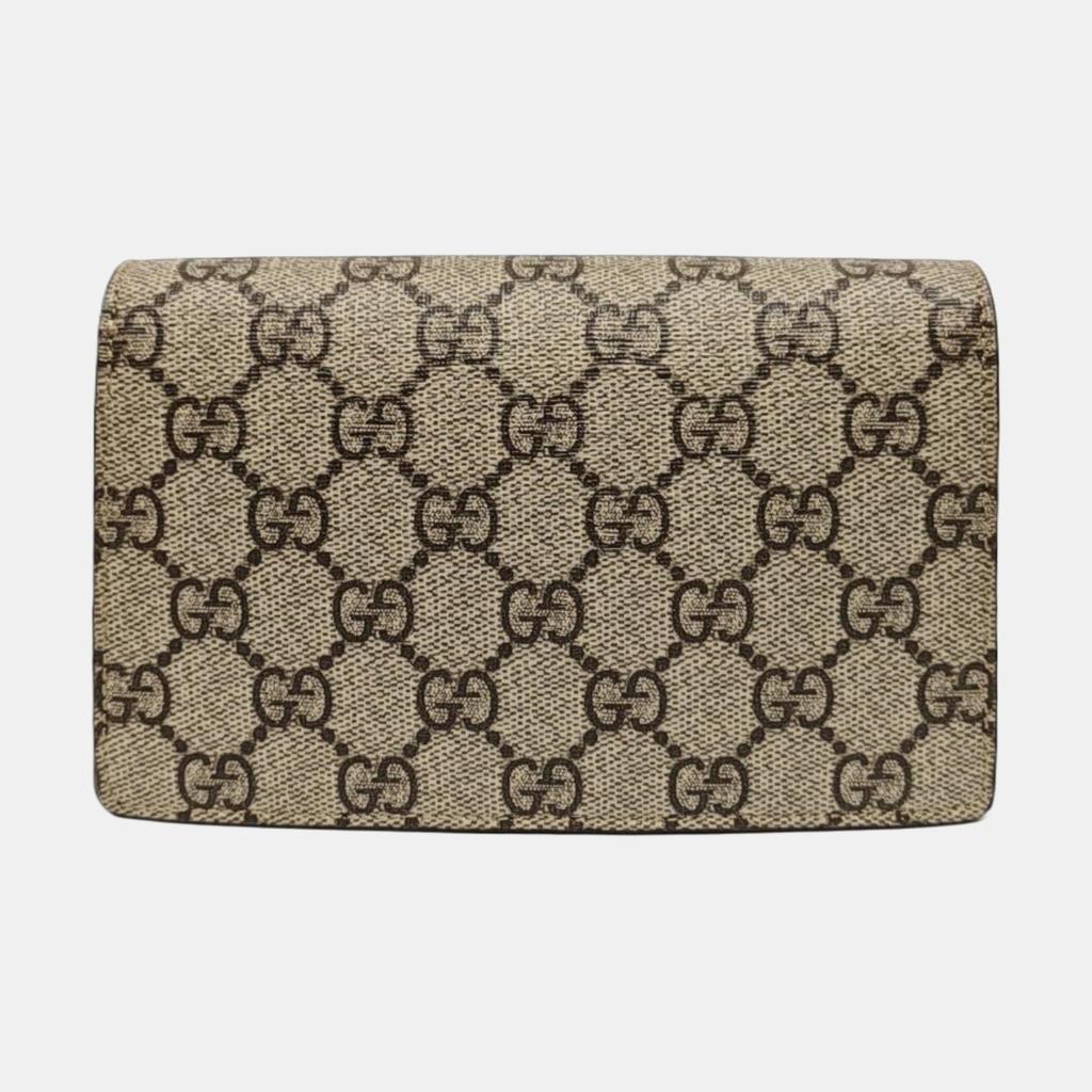 [Pre-Owned] Gucci Dionysus GG Supreme Super Mini Bag 'Beige' - Very Good #64TQL7