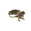 Retro Pterosaur Dragon Small Statue Brass Animal Model Miniature Sculpture  Bedroom