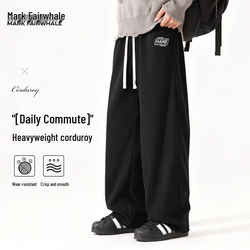Mark Fairwhale Men s Corduroy Straight-Leg Casual Pants 3XL