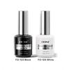 JTING 15ml Black/White One Step Gel Mirror Effect Nail Art Chrome Base Gel OEM/ODM Wholesale Custom Private Label Gel Polish