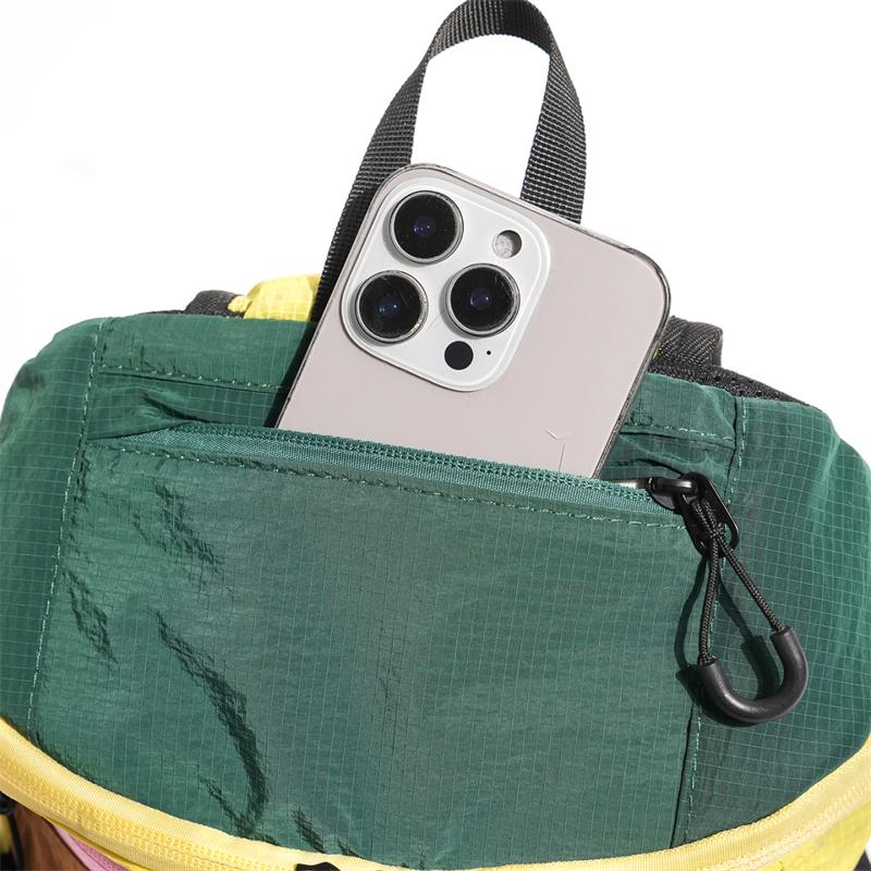 Color Contrast Backpack Large Capacity Outdoor Backpack Student Schoolbag
