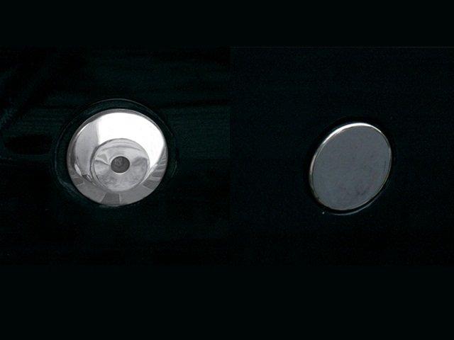 Padlock Pads (5 Pcs, Stainless Steel) OmsaLine - Italian Stainless Steel for Ford Transit 2000-2014