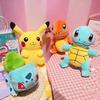 20-25CM Pikachu Plush Doll Toy Anime Kawaii Squirtle Charmander Bulbasaur Stuffed Toys Cartoon Children Birthday Gift
