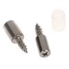 20/30Pcs Support Multifunction Fixed Cabinet Rack Nail Self-Tapping Integrated Screw Clapboard Holder Laminate Support Nail