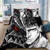 Anime Bettbezug Kissenbezug Bettwäsche Set Erwachsener Junge B-Berserks Mädchen Schlafzimmer Dekoration Kinder Geschenk Einzel Doppel Große Größe
