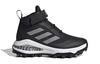 Fortarun All Terrain K Slip Resistant Abrasion Resistant Mid Top Kids' Running Shoes Black Gray Kids' GZ0165