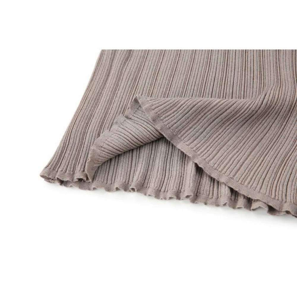 Furina CoTTon PleaTs Round T shirT