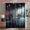 2D Flat Photography Backdrop Popular Backdrop Dark Gym Barbell Scene 100% Polyester Birthday Party Use for Bedroom Wall