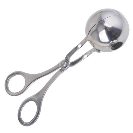 Stainless Steel Meatball Maker Fish Ball Rice Making Mold for Round