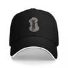 Black Bouldering Cat On Wall Baseball Cap Thermal Visor Western Hat Sailor Cap for Unisex Womens Hats For The Sun Unisexs