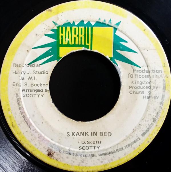 

7inch Record SCOTTY (2) / BONGO HERMAN - Skank In Bed / African Breakfast NONE Harry J Records Jamaica Reggae, Ska & Dub Used