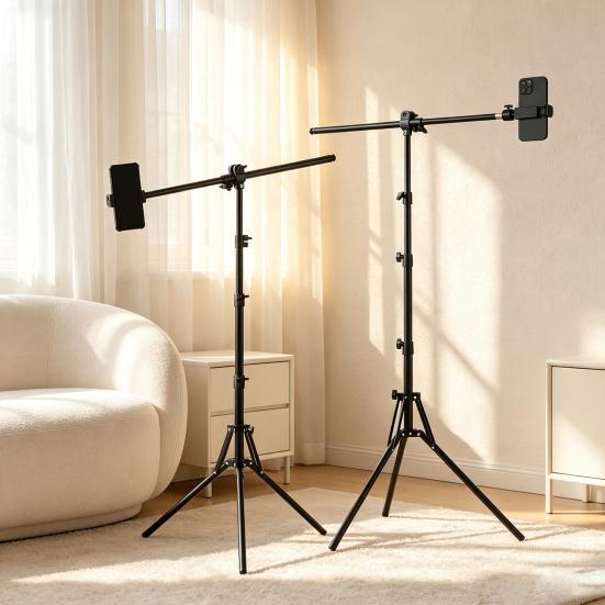 Wig Head Display Stand 0.5/1.6M Mannequin Stand, Height Adjustable Hair Perming Training Tripod for Cosmetology, Hairdressing Training, Styling Holder