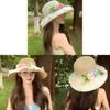 Nature Style Sun Hat With Wide Brim For Women Garden Casual Summer Accessory