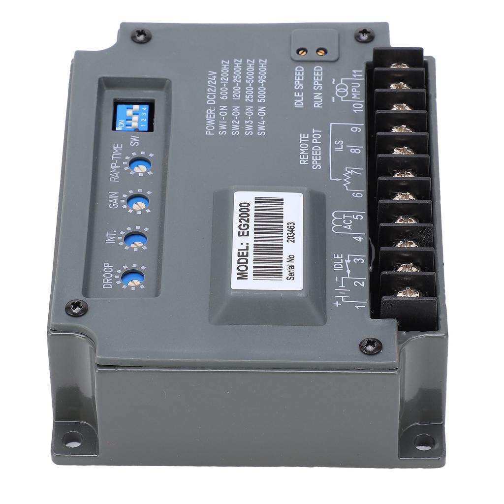 Engine Speed Controller Electronic Governor Diesel Generator Control Regulator EG2000 1224VDC