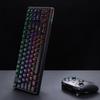 Wired Gaming Mechanical Keyboard KG3089R, Red Switch Iridescent Edition, 89-Key, Full Anti-Ghosting RGB Mixed Light