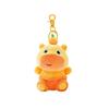 Capybara Cartoon Plush Keychain Pendant With Rotating And Functions Magnetic