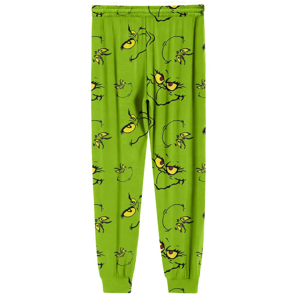 Men's Drawstring Pocket Cuffed Casual Pants Home Sleep Pants