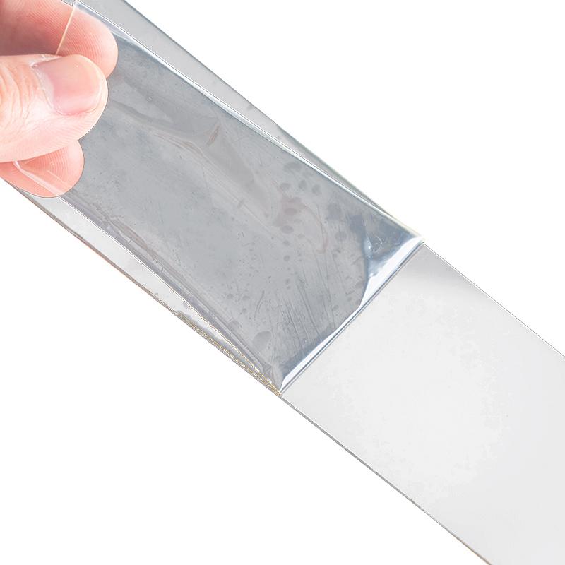6pcs/set Car B Pillar Trim Stickers Silvery Window Column Post Decorative Cover Protective Film For Toyota Camry XV30 / Daihatsu Altis 2002-2006