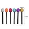 6Pcs Multicolor Microphone Prop Plastic Faux Microphone Ornaments parties Decorations For Stage Karaoke Costume Birthday Party