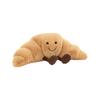 JELLYCAT Fun Food Series Croissant Cute Doll Plush Doll 7cm Height