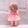 Plaid Skirt & Accessories Set for 25cm Milu Tang Dynasty Doll