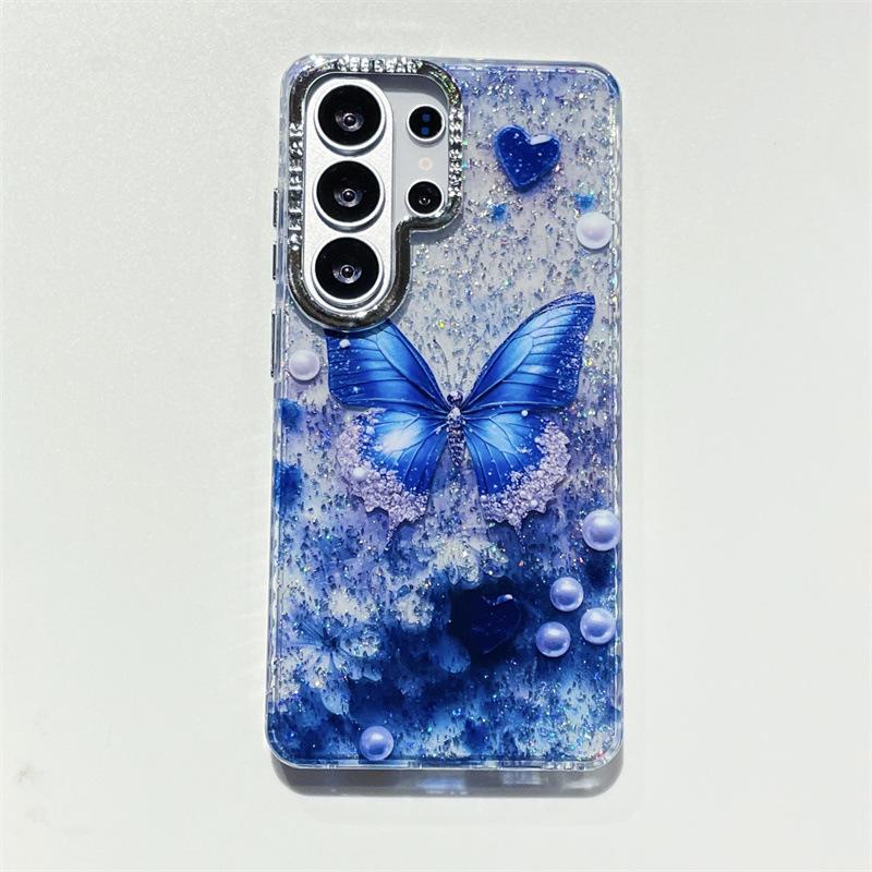 Flash Butterfly Samsung S11ultra Mobile Phone Case Glitter S11/11plus Anti-drop All-inclusive S11u