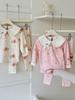 Children's Early Spring Pajama Set 2026: Girls' Lycra Cotton Cartoon Homewear.