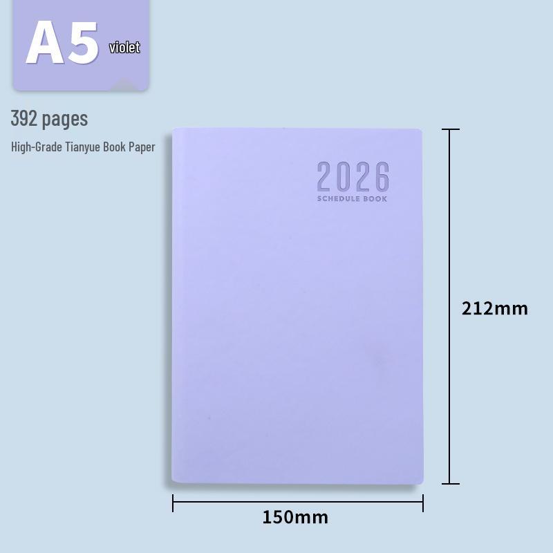 2026 Daily Planner & Business Notebook Set with Gift Box