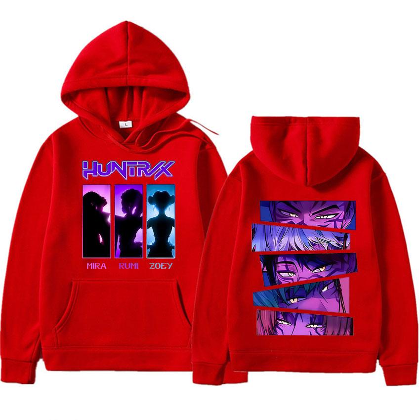 Kreslená mikina Lovci démonů K-pop Gotická grafika Mikina Pánská Dámská Ležérní oblečení Módní Mikina s kapucí Streetwear