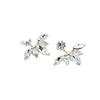 A two-wear rear-hanging stud earring horse eye blossom rich daisy earrings for women